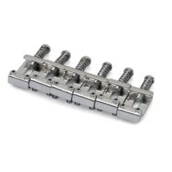 Traditional Tremolo Saddles For Strat, Chrome, Set Of 6 - StewMac