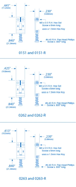 Highwood Contoured Vintage Saddles For Strat - Set Of 6 - StewMac 8 Highwood Contoured Vintage Saddles For Strat - Set Of 6 - StewMac -Luthier Tools Shop 0151 spec
