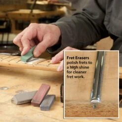 Fret Erasers - StewMac 6 Fret Erasers - StewMac -Luthier Tools Shop 0467 3 1800