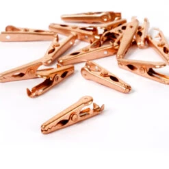 Alligator Clip Heat Sinks - 10 Pack - StewMac 6 Alligator Clip Heat Sinks - 10 Pack - StewMac -Luthier Tools Shop 0532 cu 3 3000