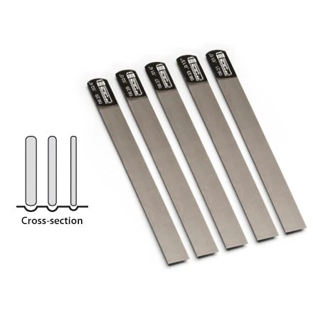 Gauged Nut Slotting Files - StewMac 2 Gauged Nut Slotting Files - StewMac - Image 2