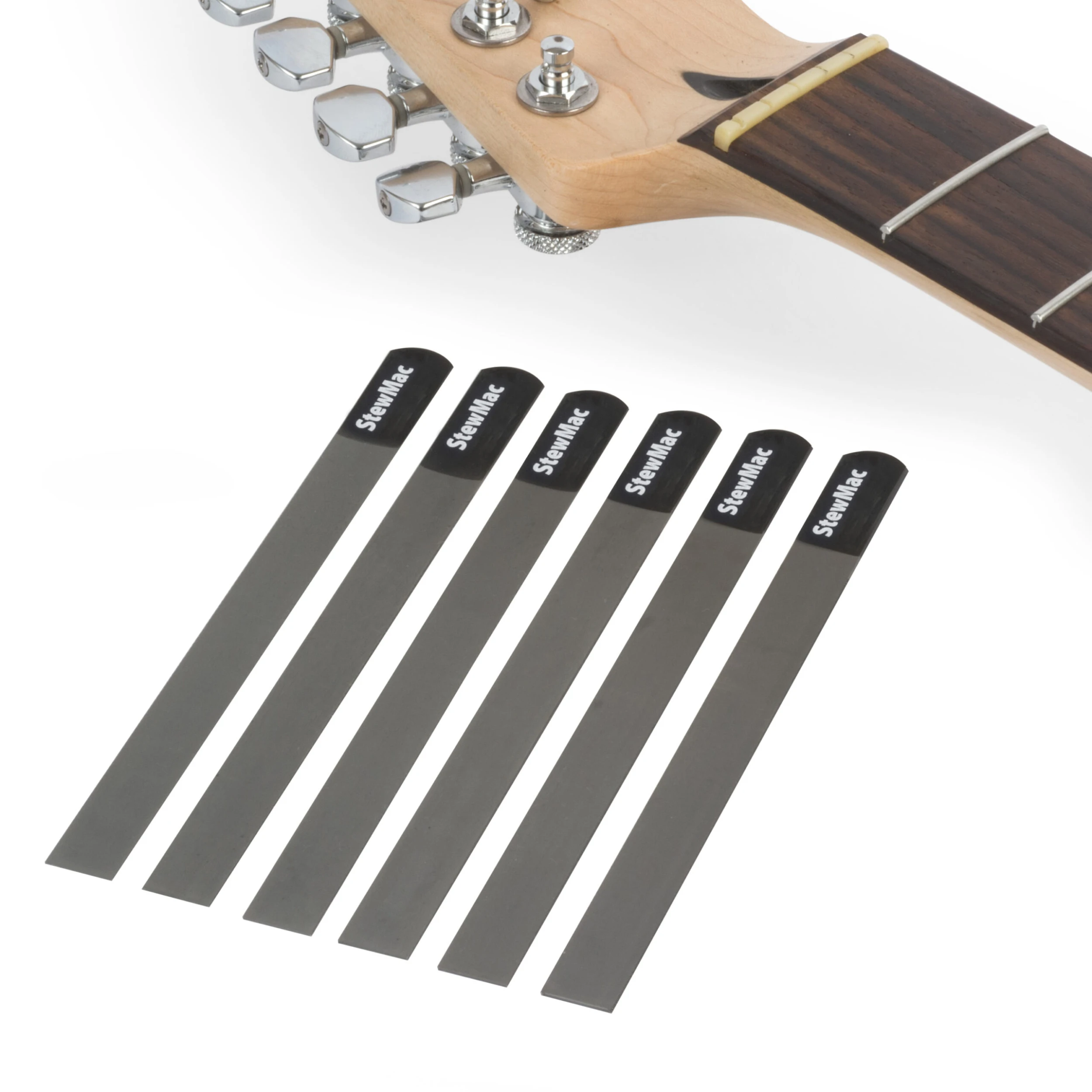 Gauged Nut Slotting File Set For Electric Guitar - StewMac 1 Gauged Nut Slotting File Set For Electric Guitar - StewMac
