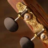 Sloane Classical Guitar Tuners With Ebony Knobs And Flower Baseplates - StewMac