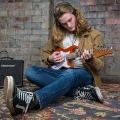 Mini S-Style Electric Guitar Kit - StewMac -Luthier Tools Shop 12257 4 inuse 3000