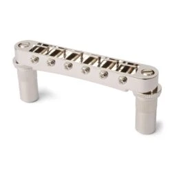 Gotoh Tune-o-matic Bridge With Studs/Bushings - StewMac -Luthier Tools Shop 1511 3 nickel 3000px