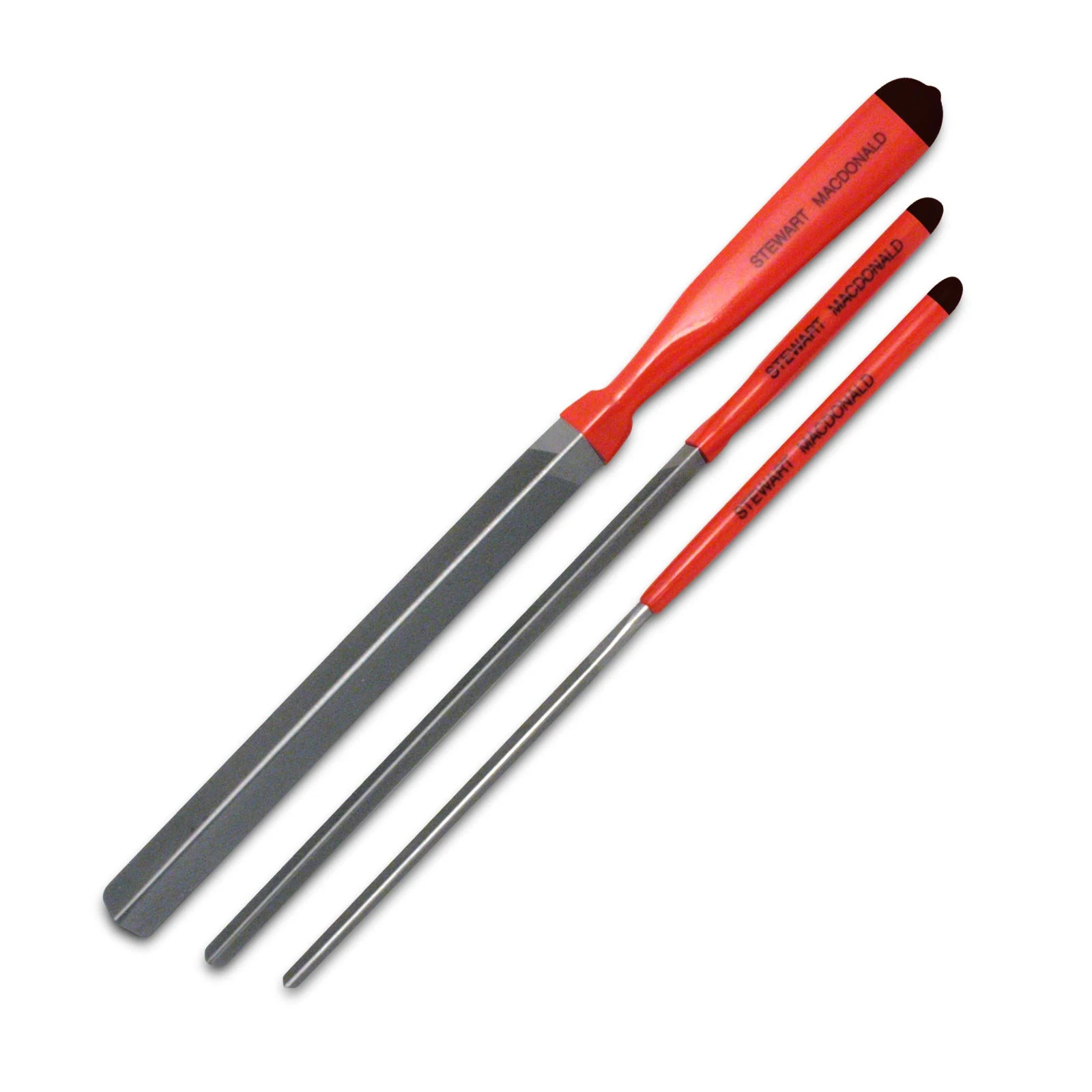 3-Corner Fret Dressing Files - StewMac 1 3-Corner Fret Dressing Files - StewMac