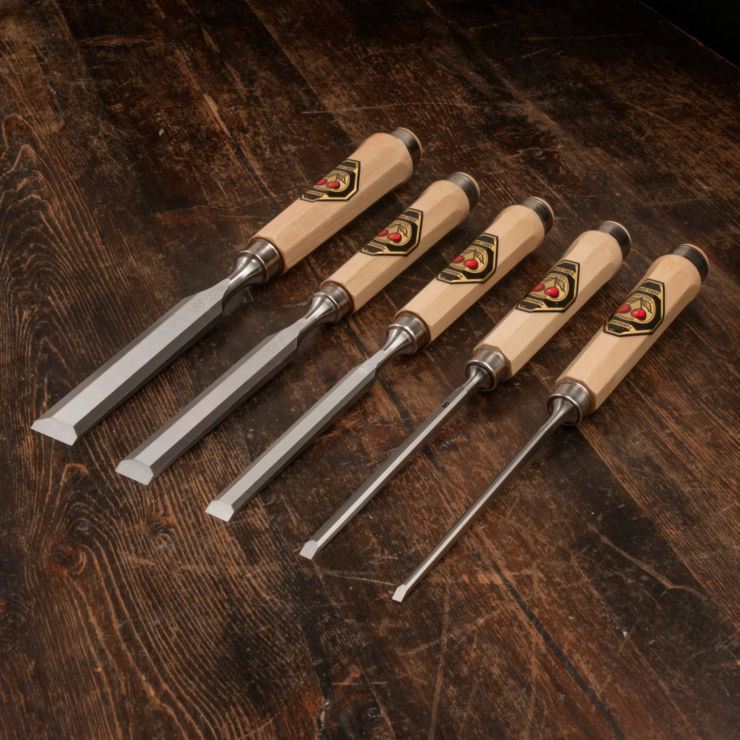 Two Cherries Wood Chisels - StewMac 5 Two Cherries Wood Chisels - StewMac - Image 5