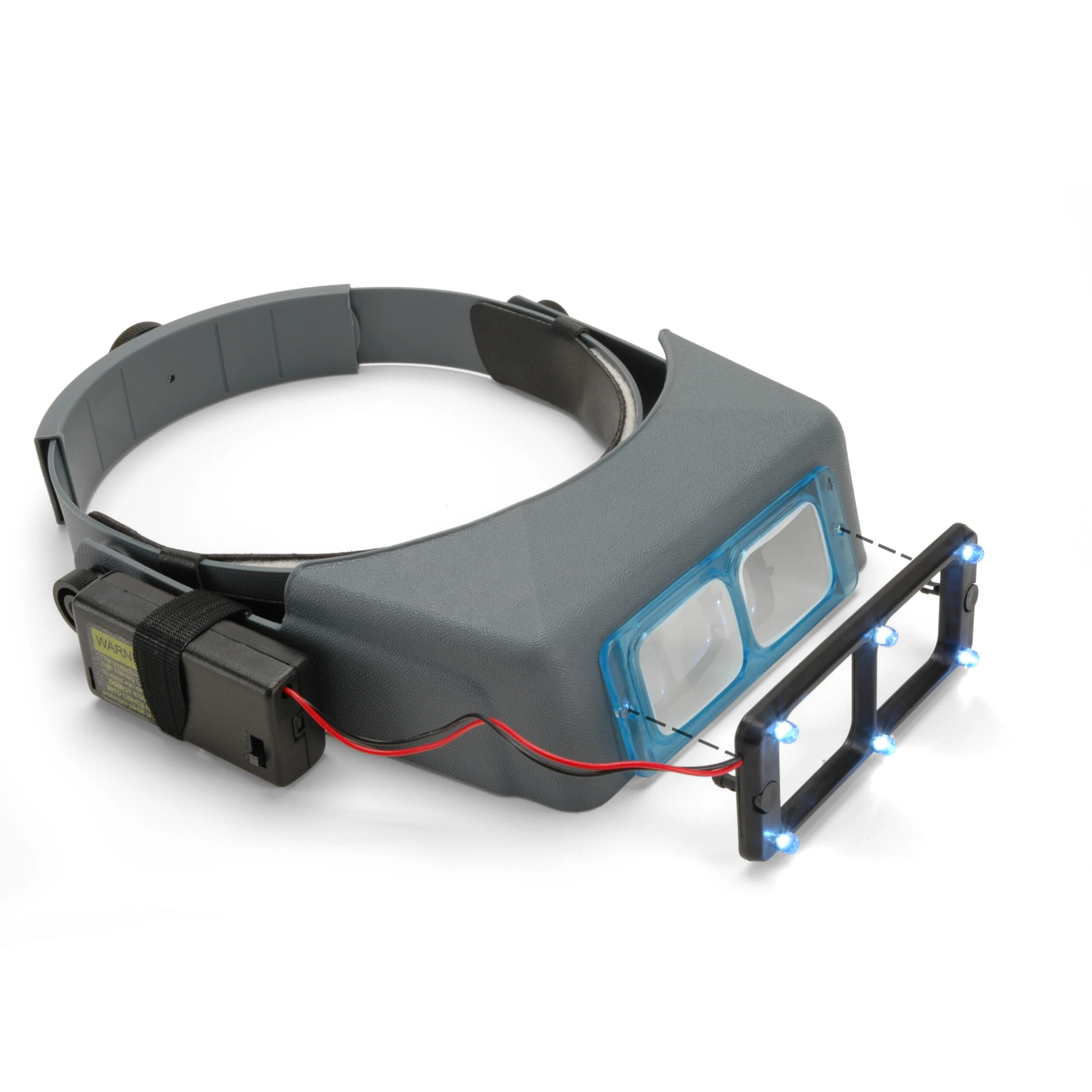 OptiVISOR Headband Magnifier - StewMac 1 OptiVISOR Headband Magnifier - StewMac