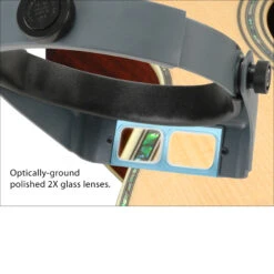 OptiVISOR Headband Magnifier - StewMac 5 OptiVISOR Headband Magnifier - StewMac -Luthier Tools Shop 1687 3 1900