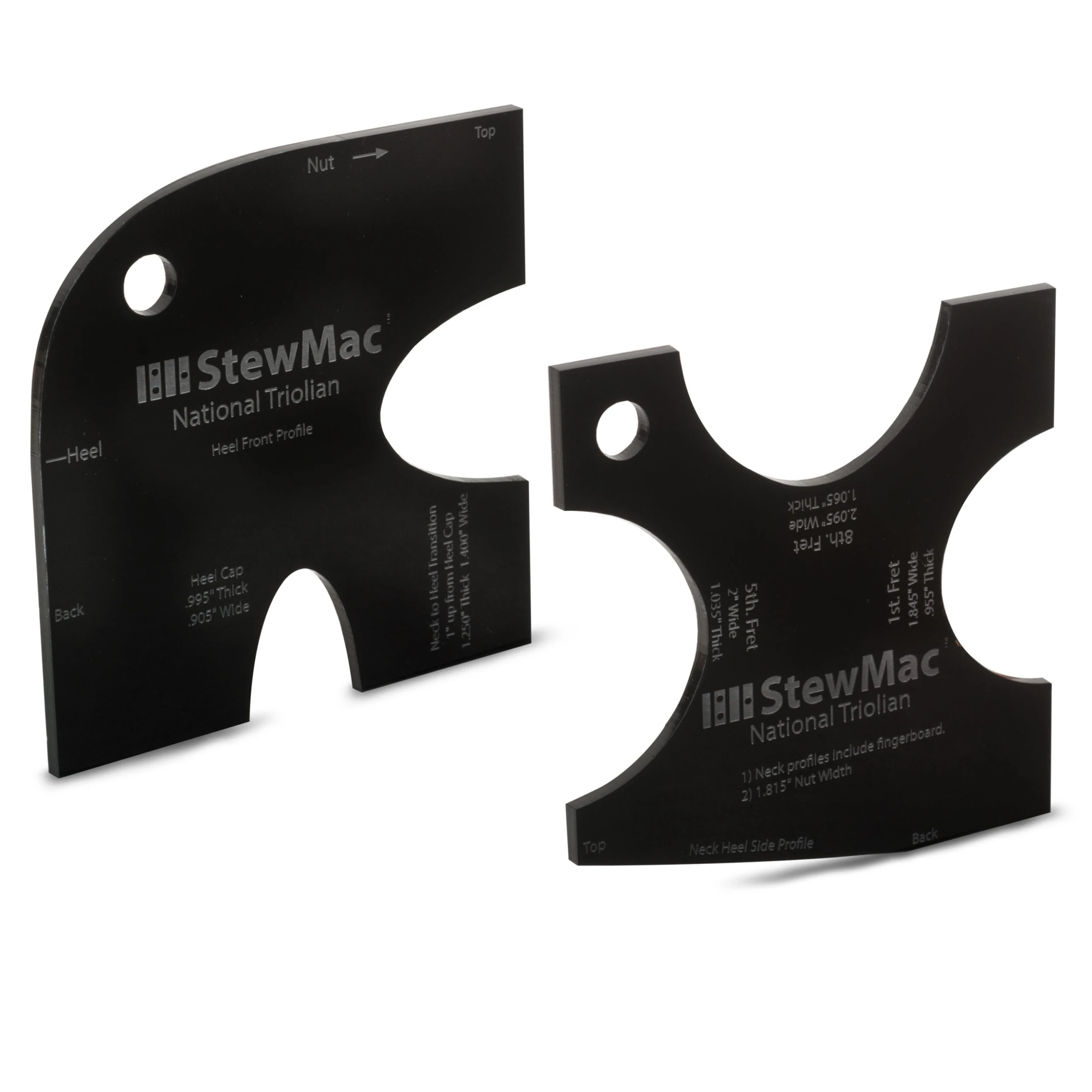 Neck Shaping Templates For Acoustic Guitar - StewMac 6 Neck Shaping Templates For Acoustic Guitar - StewMac - Image 6