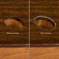 No-Chip Tuner Hole Countersink - StewMac 5 No-Chip Tuner Hole Countersink - StewMac -Luthier Tools Shop 1799 3 before after 2000