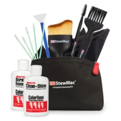 StewMac Guitar Cleaning Tool Set - StewMac 6 StewMac Guitar Cleaning Tool Set - StewMac -Luthier Tools Shop 2050 3 set with bag on white w old brush 3000