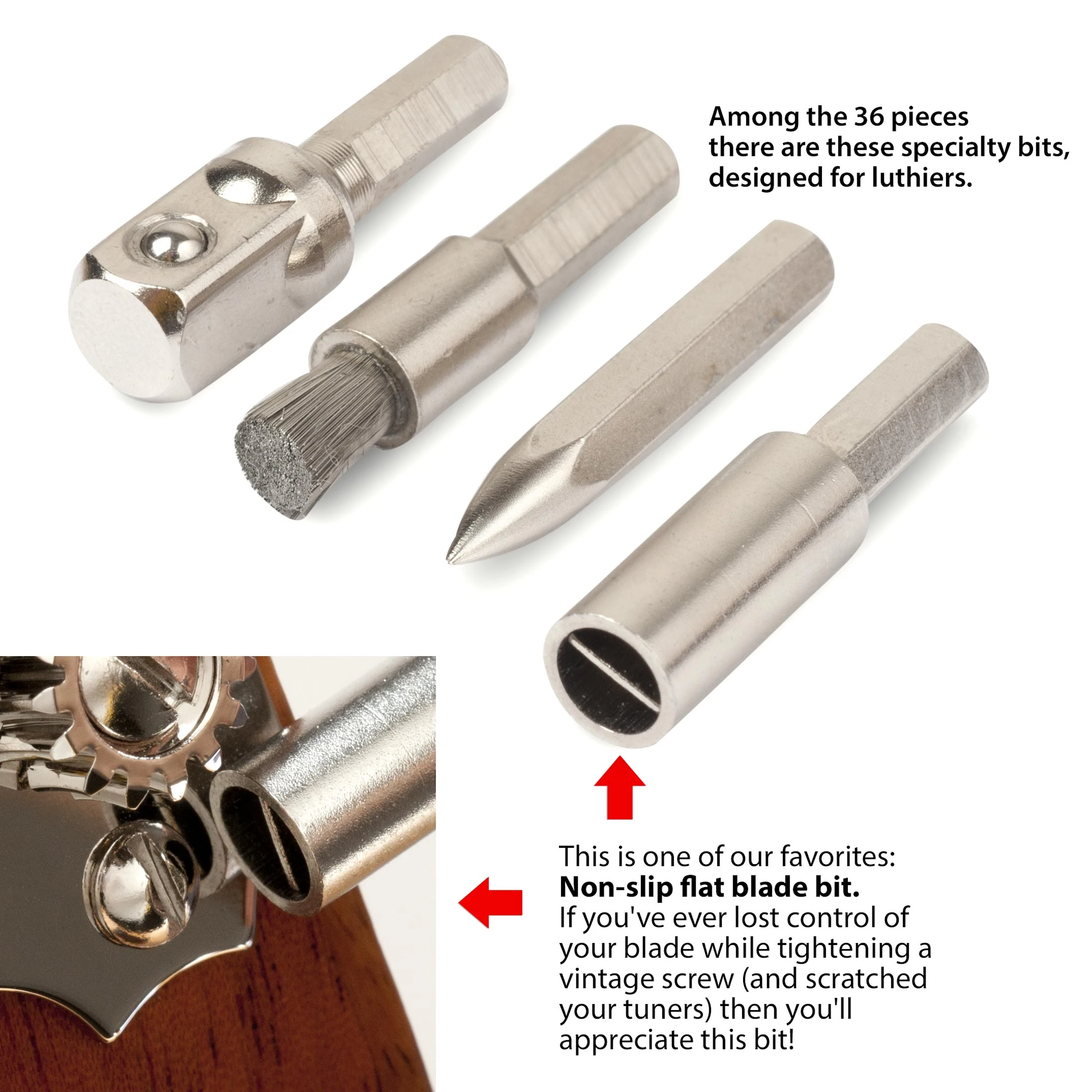 Guitar Tech Screwdriver Set - StewMac 4 Guitar Tech Screwdriver Set - StewMac - Image 4