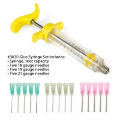 Glue Syringe - StewMac -Luthier Tools Shop 3026 4 set with needlesand text updated 440