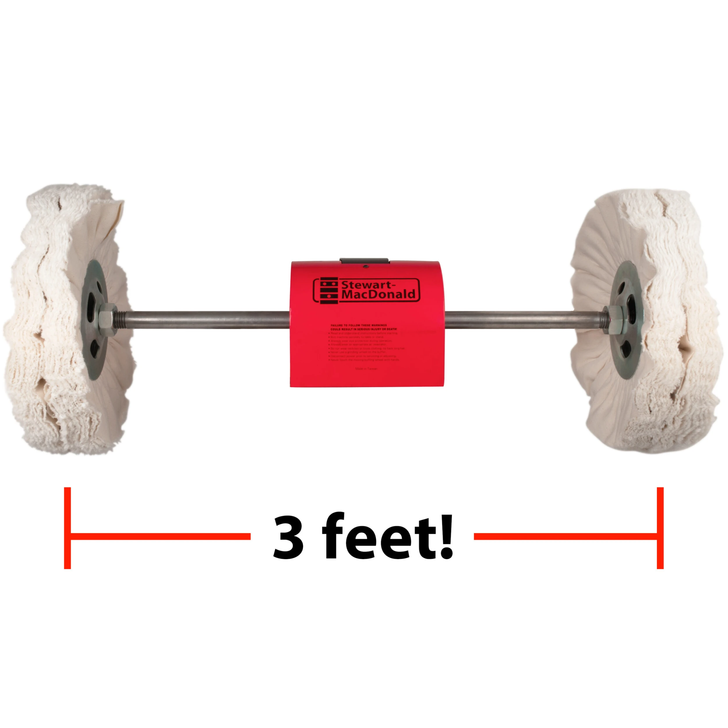 StewMac Guitar Buffer With 120-volt Motor - StewMac 4 StewMac Guitar Buffer With 120-volt Motor - StewMac - Image 4