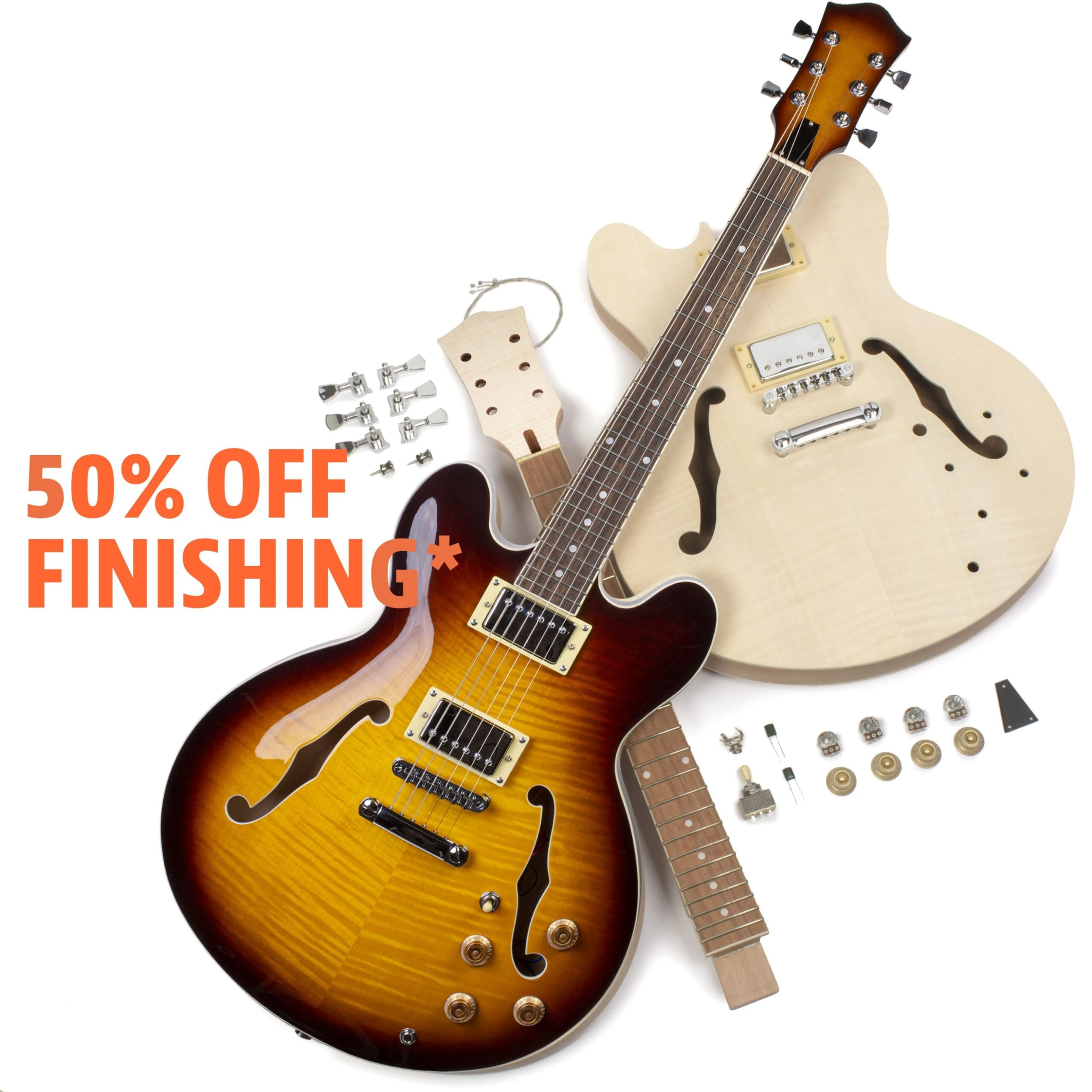 335-Style Electric Guitar Kit - StewMac 1 335-Style Electric Guitar Kit - StewMac