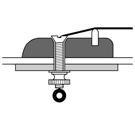 Acoustic Bridge Bolts, Package Of 4 - StewMac 3 Acoustic Bridge Bolts, Package Of 4 - StewMac - Image 3