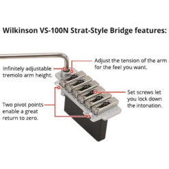 Wilkinson/Gotoh VS-100N Tremolo - StewMac 6 Wilkinson/Gotoh VS-100N Tremolo - StewMac -Luthier Tools Shop 3533 4 440