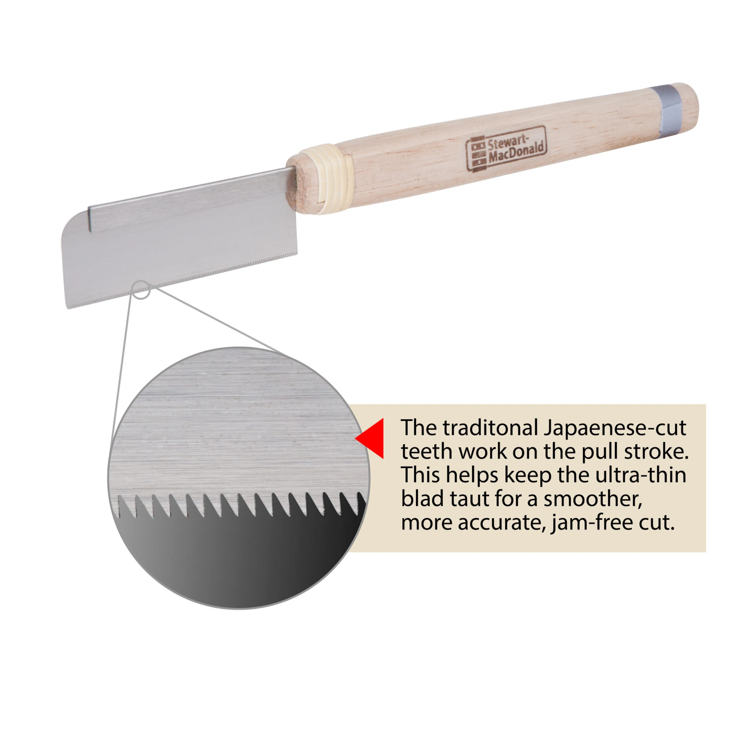 Japanese Super Fine-Cut Saw - StewMac 2 Japanese Super Fine-Cut Saw - StewMac - Image 2