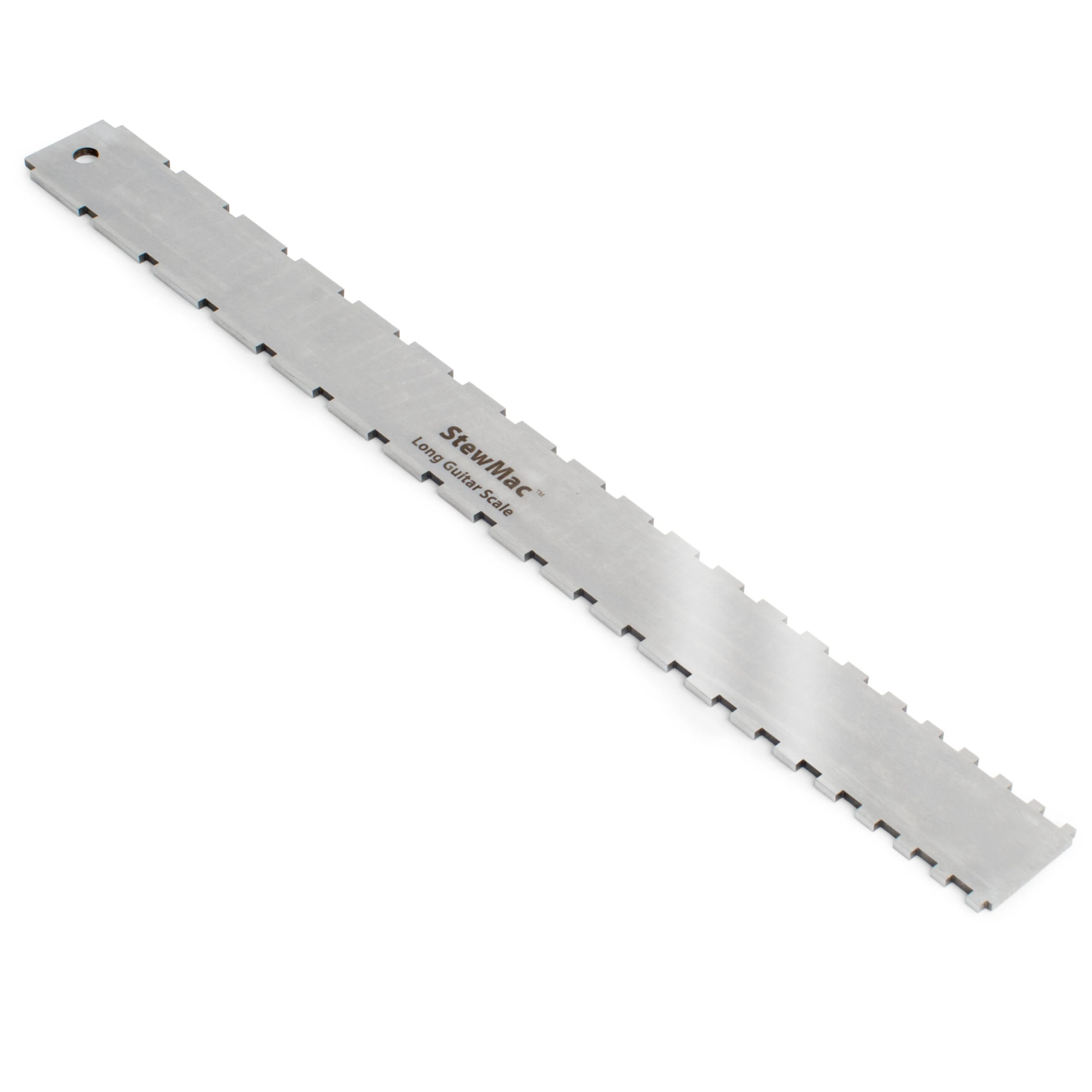 Precision Notched Straightedge - StewMac 1 Precision Notched Straightedge - StewMac