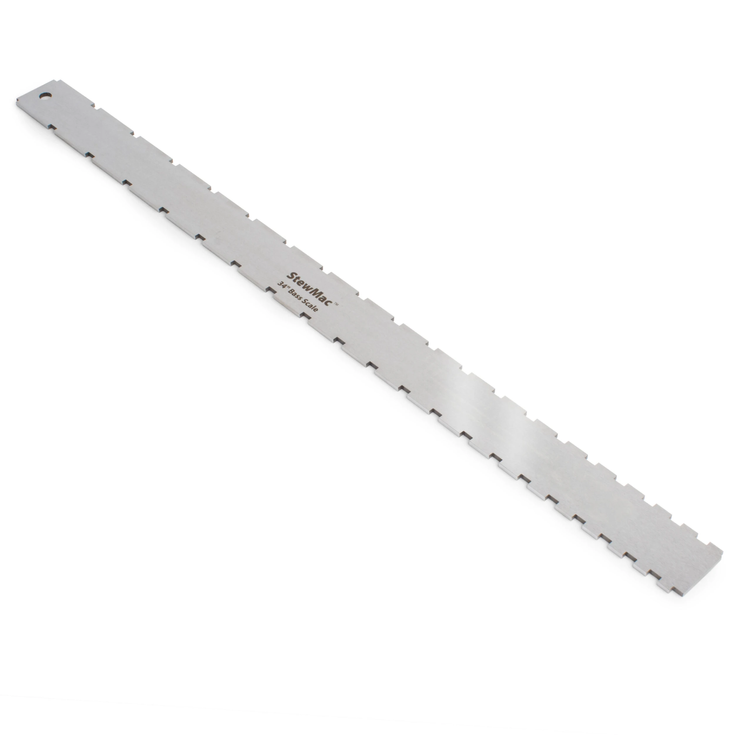 Precision Notched Straightedge - StewMac 2 Precision Notched Straightedge - StewMac - Image 2
