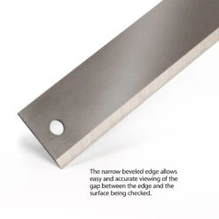 Precision Straightedges - StewMac 7 Precision Straightedges - StewMac -Luthier Tools Shop 3849 3 revised edge closeup 1900