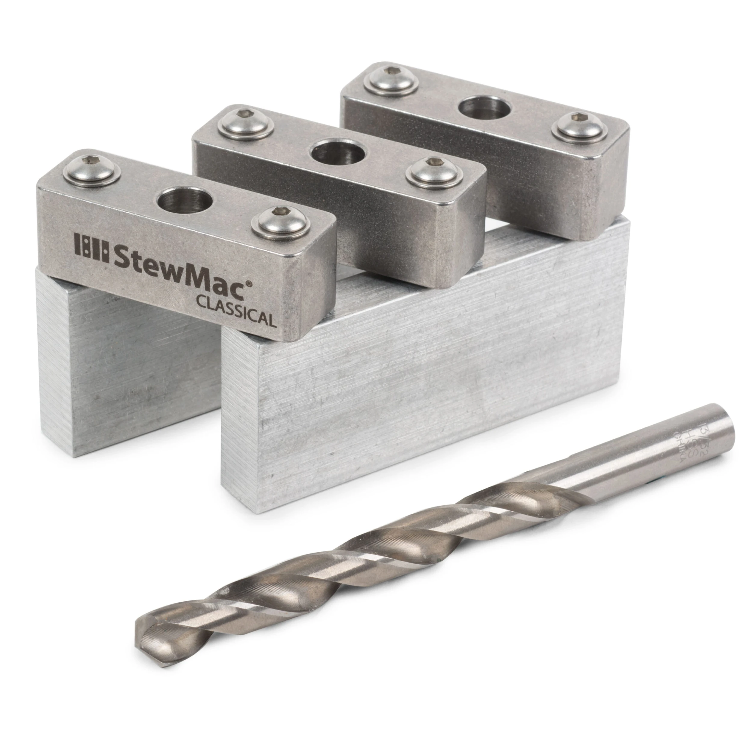 Guitar Tuner Drill Jig For Slotted Headstocks - StewMac 2 Guitar Tuner Drill Jig For Slotted Headstocks - StewMac - Image 2