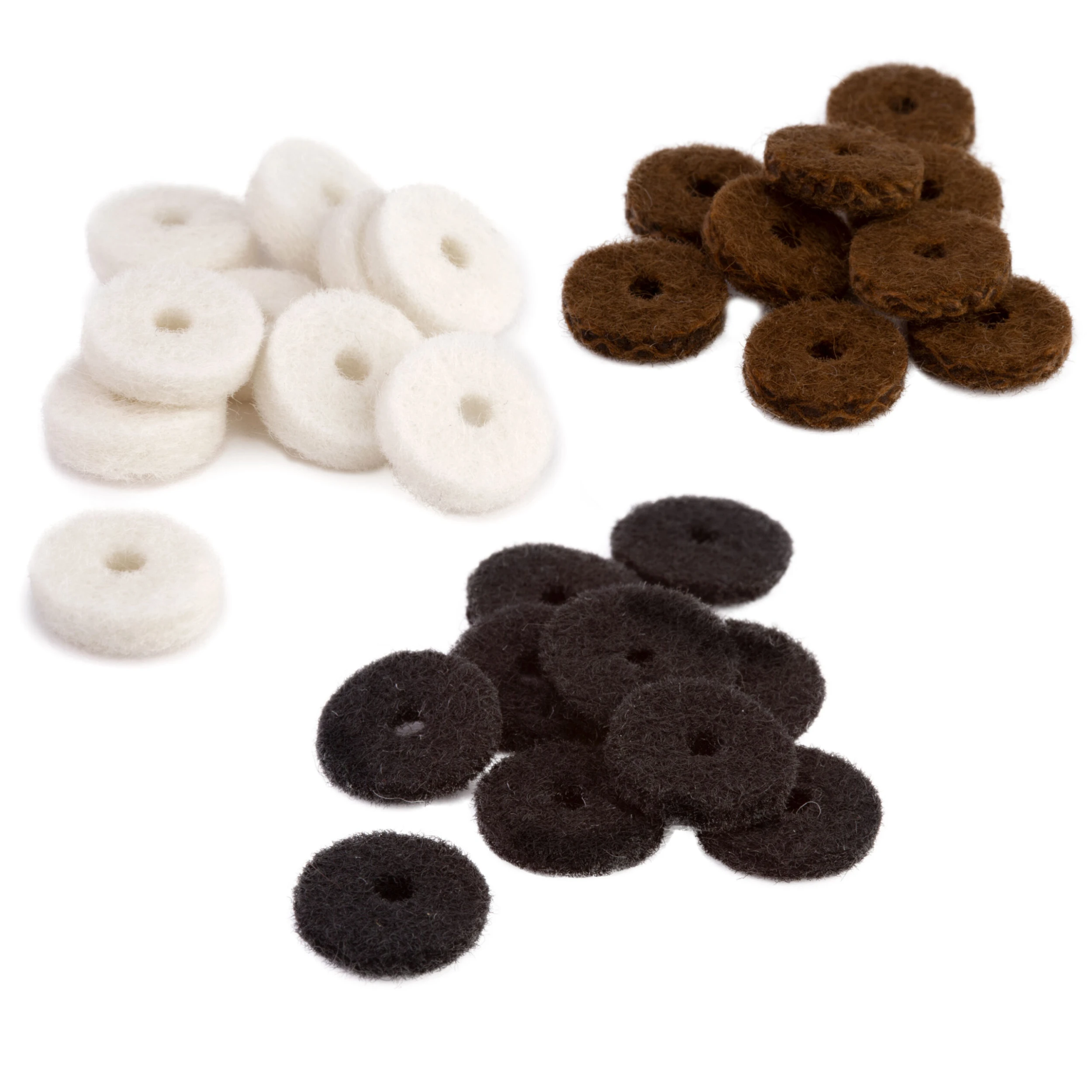 Strap Button Felt Washers - 10 Pack - StewMac 1 Strap Button Felt Washers - 10 Pack - StewMac