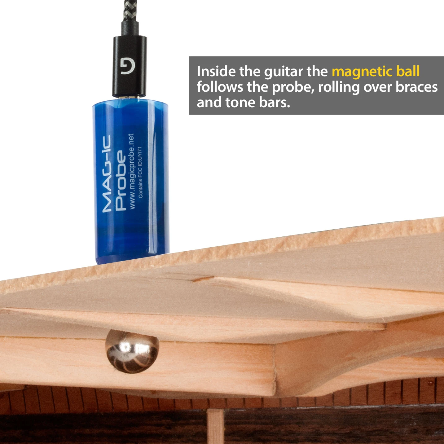 MAG-ic Probe Thickness Gauge - StewMac 2 MAG-ic Probe Thickness Gauge - StewMac - Image 2