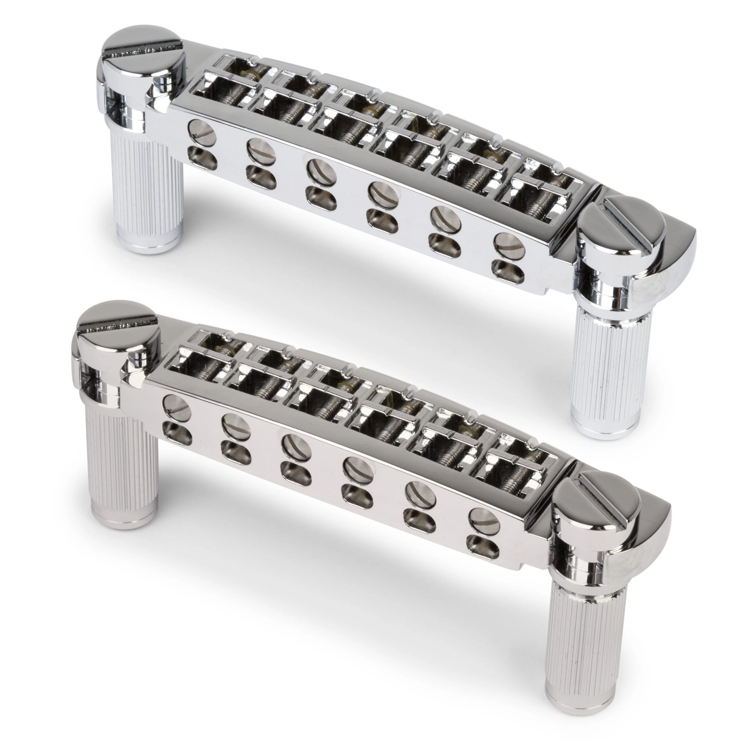 Golden Age Low-profile Wraparound Bridge With Metric Studs - StewMac 2 Golden Age Low-profile Wraparound Bridge With Metric Studs - StewMac - Image 2