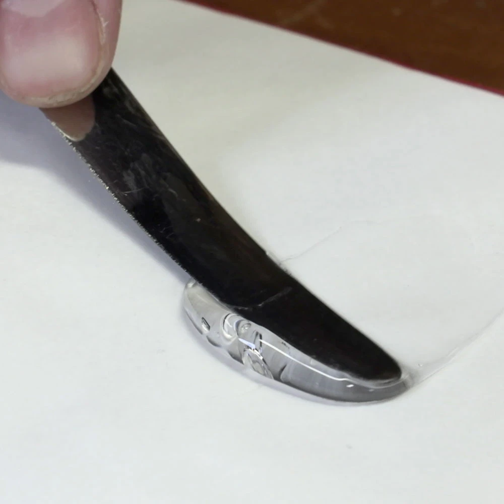 Narrow Small, Guitar Repair Palette Knife - StewMac 5 Narrow Small, Guitar Repair Palette Knife - StewMac - Image 5