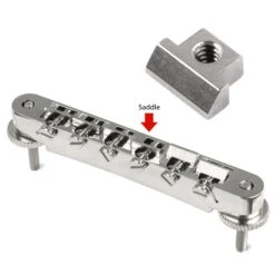 KTS Titanium Saddles For ABR-1 Tune-o-matic Bridge - Set Of 6 - StewMac 4 KTS Titanium Saddles For ABR-1 Tune-o-matic Bridge - Set Of 6 - StewMac -Luthier Tools Shop 4635 2 3000