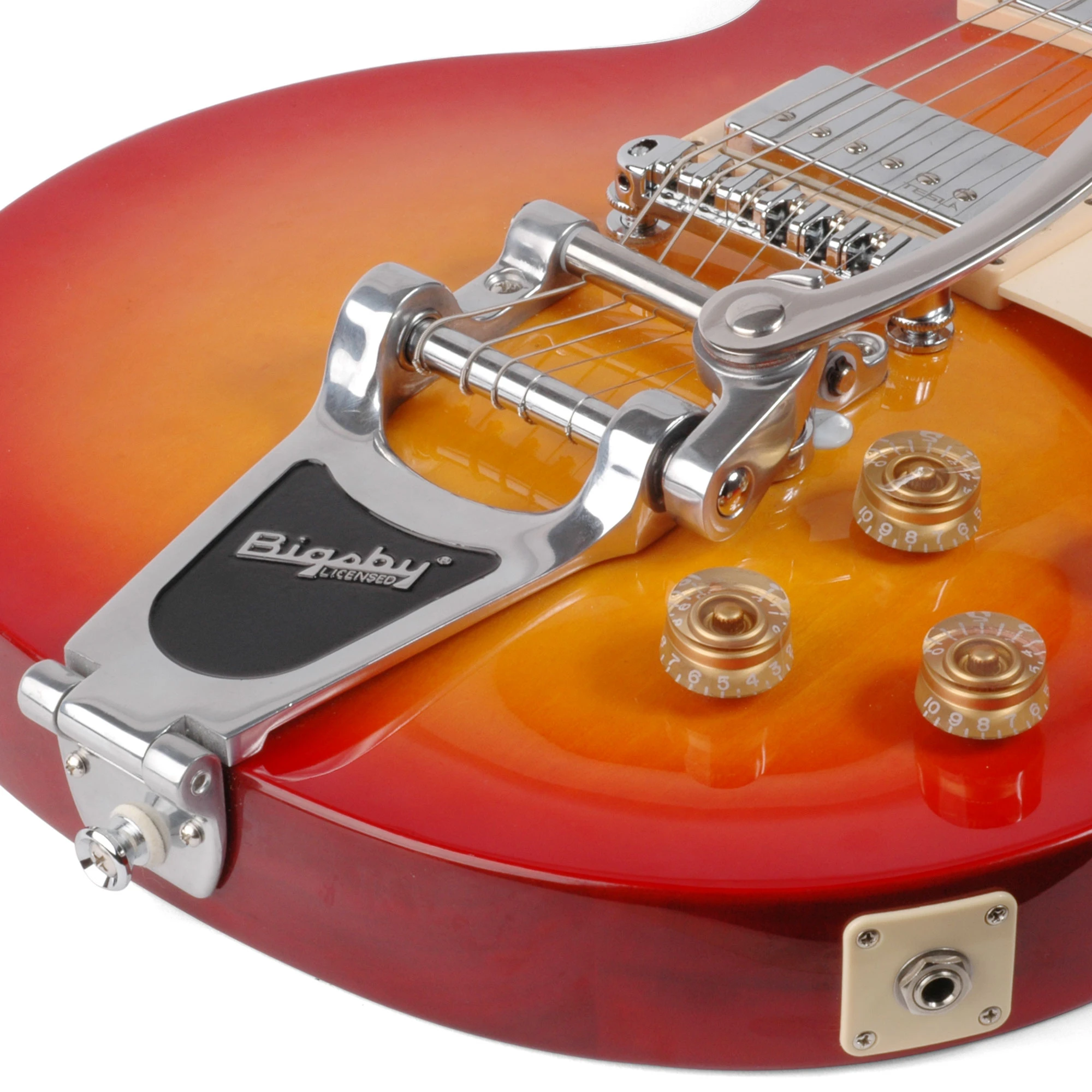 Locking Roller Bridge With Bigsby B70 Vibrato - StewMac 3 Locking Roller Bridge With Bigsby B70 Vibrato - StewMac - Image 3