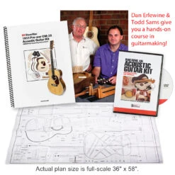 1933 Pre-war OM-28 Acoustic Guitar Kit - 175 - StewMac 10 1933 Pre-war OM-28 Acoustic Guitar Kit - 175 - StewMac -Luthier Tools Shop 5 wrm3h2 dvd image 1