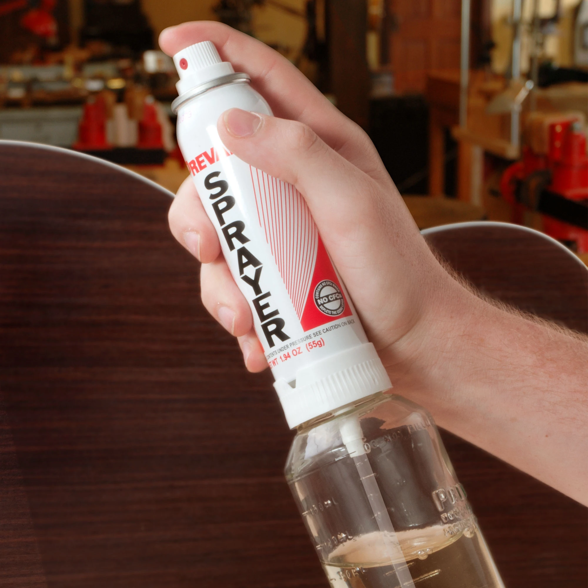 Preval Spray Unit - StewMac 1 Preval Spray Unit - StewMac