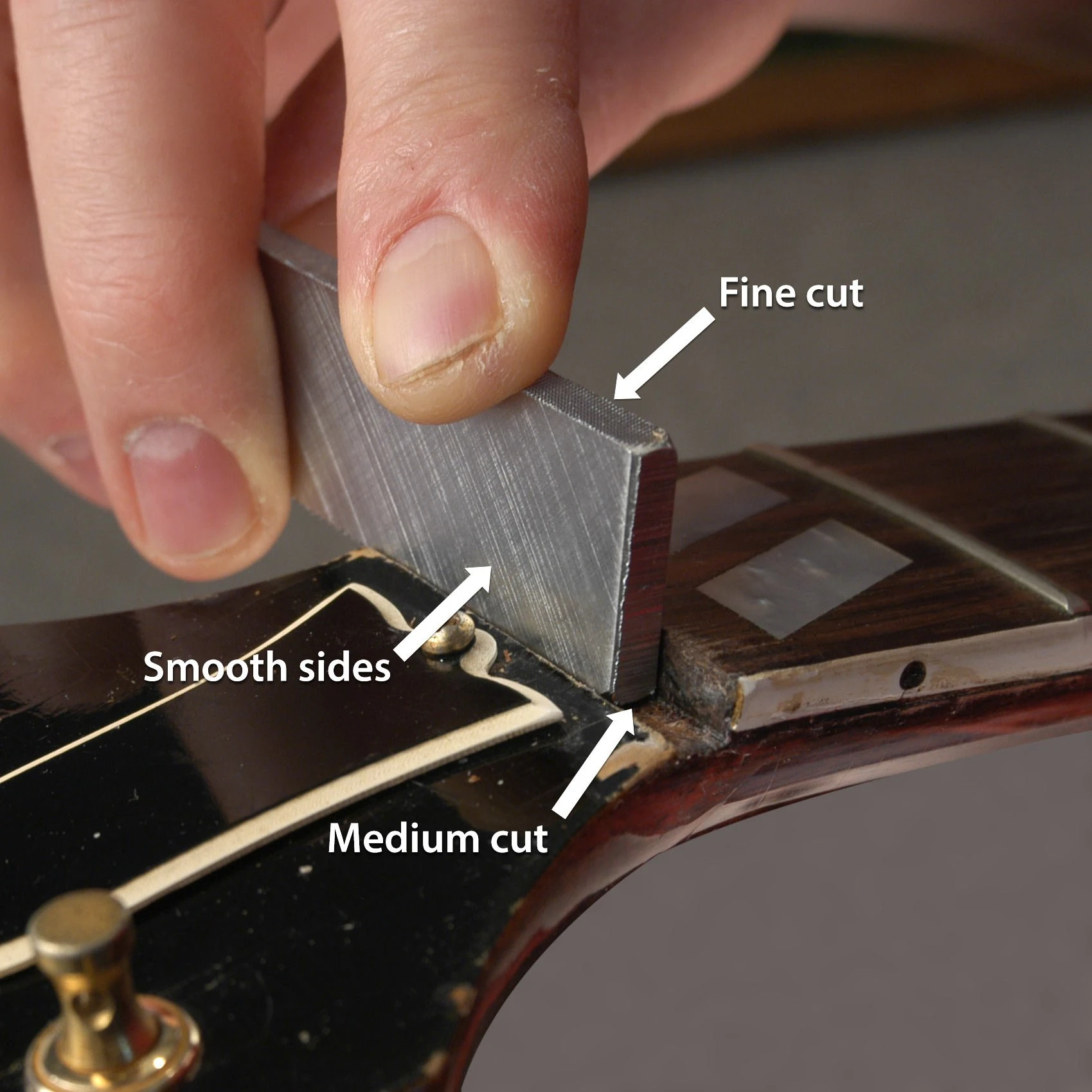 Nut Seating Files - StewMac 2 Nut Seating Files - StewMac - Image 2