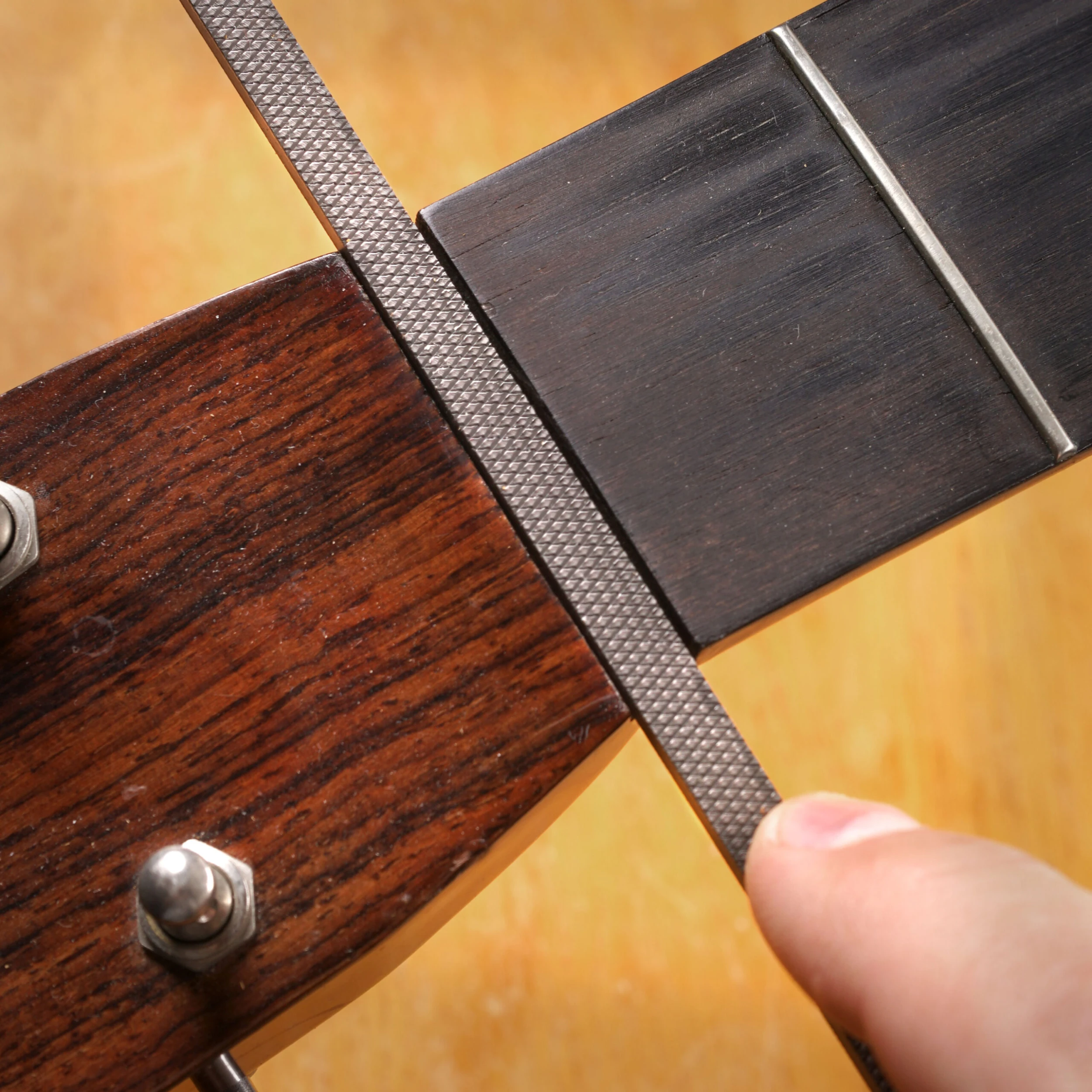 Angled Nut Seating File For Martin - StewMac 1 Angled Nut Seating File For Martin - StewMac