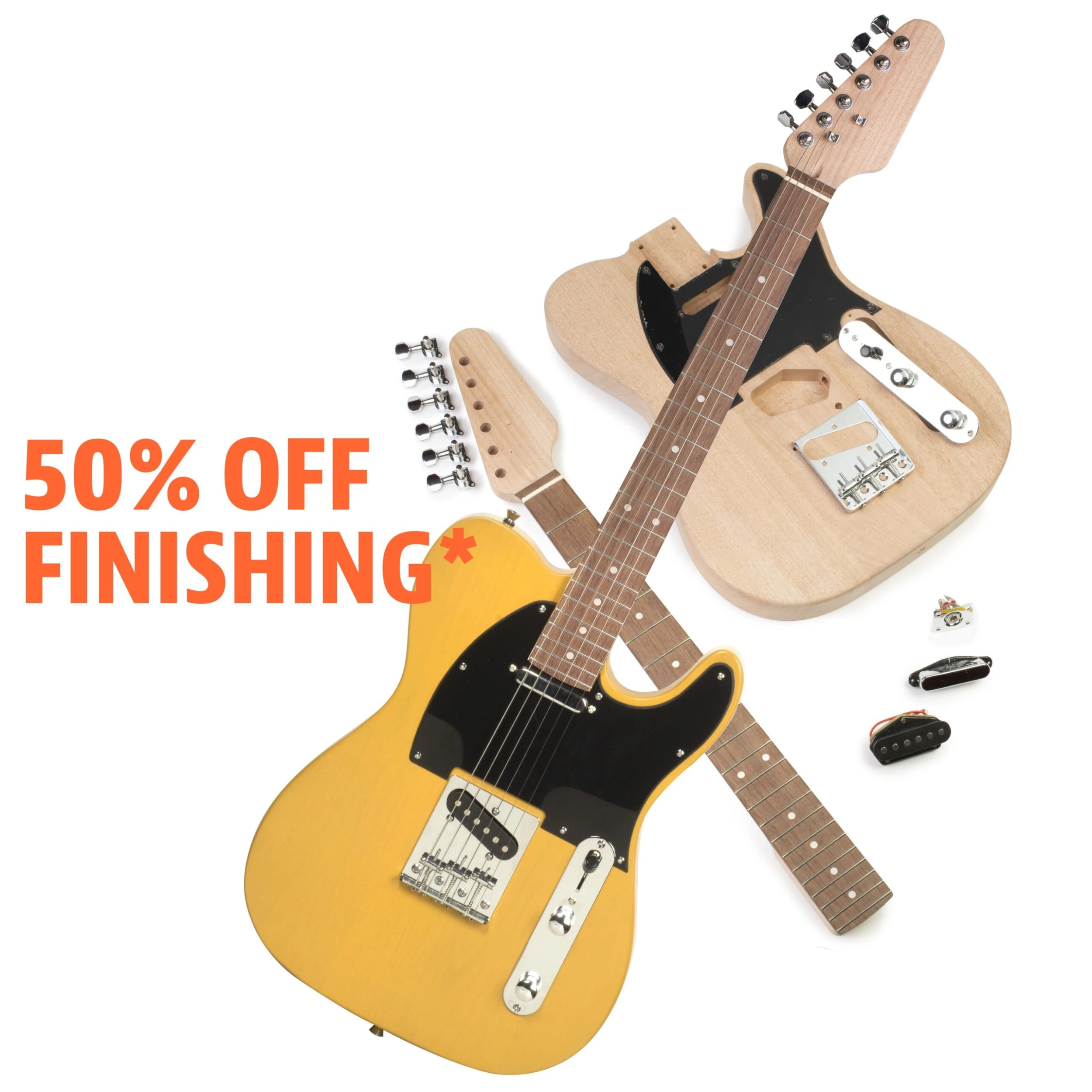 T-Style Electric Guitar Kit - StewMac 1 T-Style Electric Guitar Kit - StewMac