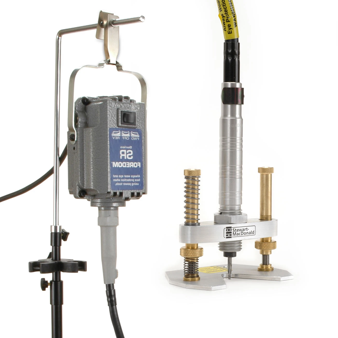 Foredom Power Tool With Precision Router Base Set, International - StewMac 1 Foredom Power Tool With Precision Router Base Set, International - StewMac