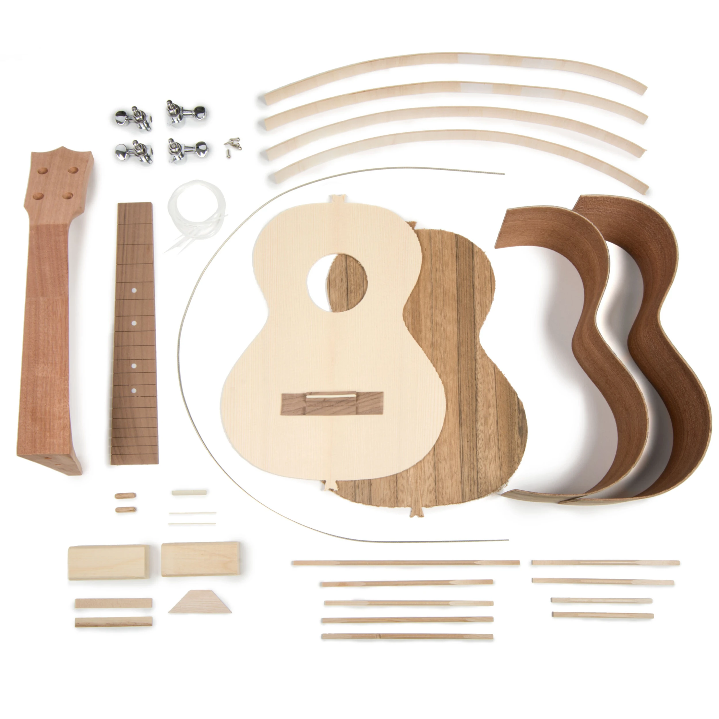 StewMac Walnut Tenor Ukulele Kits - StewMac 3 StewMac Walnut Tenor Ukulele Kits - StewMac - Image 3
