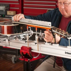 Erlewine Neck Jig - StewMac 8 Erlewine Neck Jig - StewMac -Luthier Tools Shop 5399 3 dansittingjig tight crop 2000