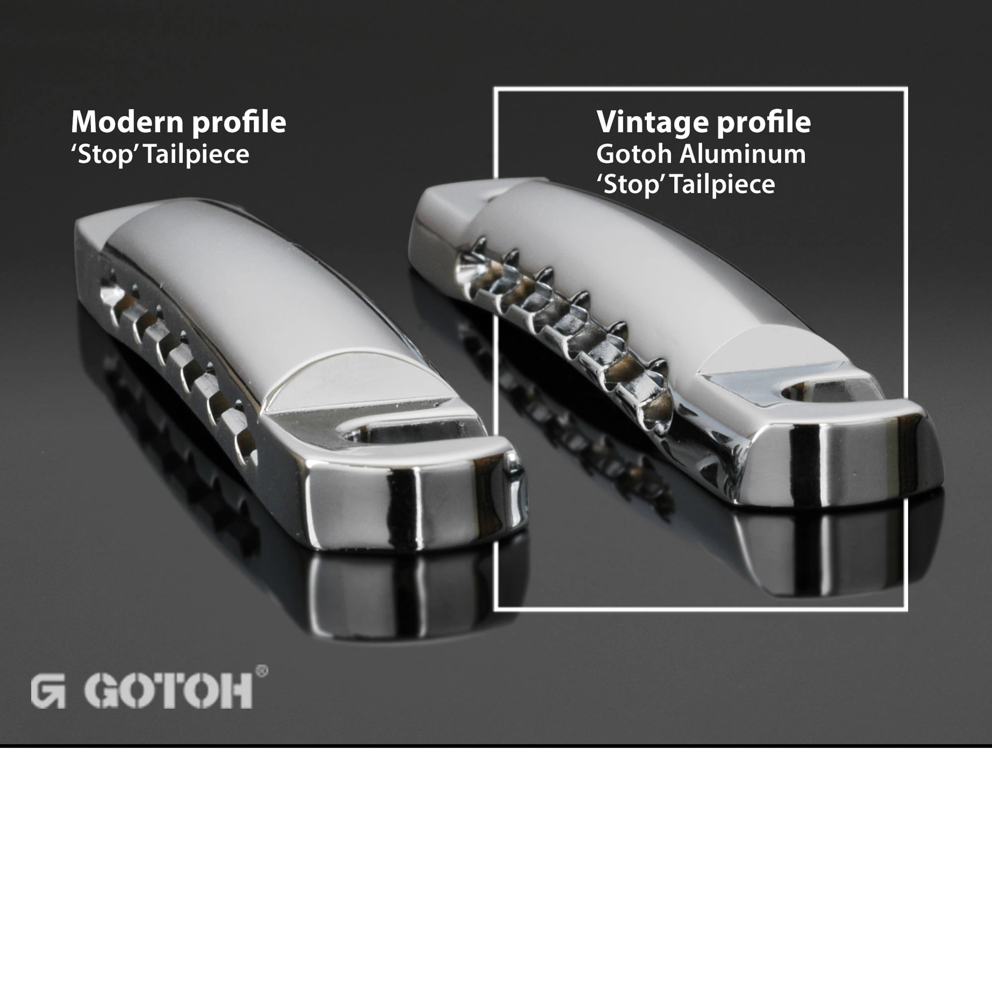 Gotoh Aluminum Stop Tailpiece - StewMac 4 Gotoh Aluminum Stop Tailpiece - StewMac - Image 4
