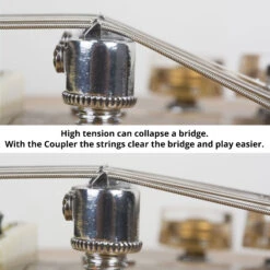 Coupler Tailpiece Locking System - StewMac -Luthier Tools Shop 6053 3 comparison 3000