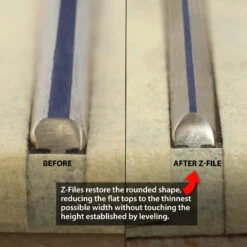 StewMac Compact Z-File Fret Crowning Files - StewMac -Luthier Tools Shop m004302 6 1500