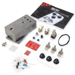 StewMac Sun Fuzz Pedal Kit - StewMac -Luthier Tools Shop m007110 4 parts spread 3000 copy