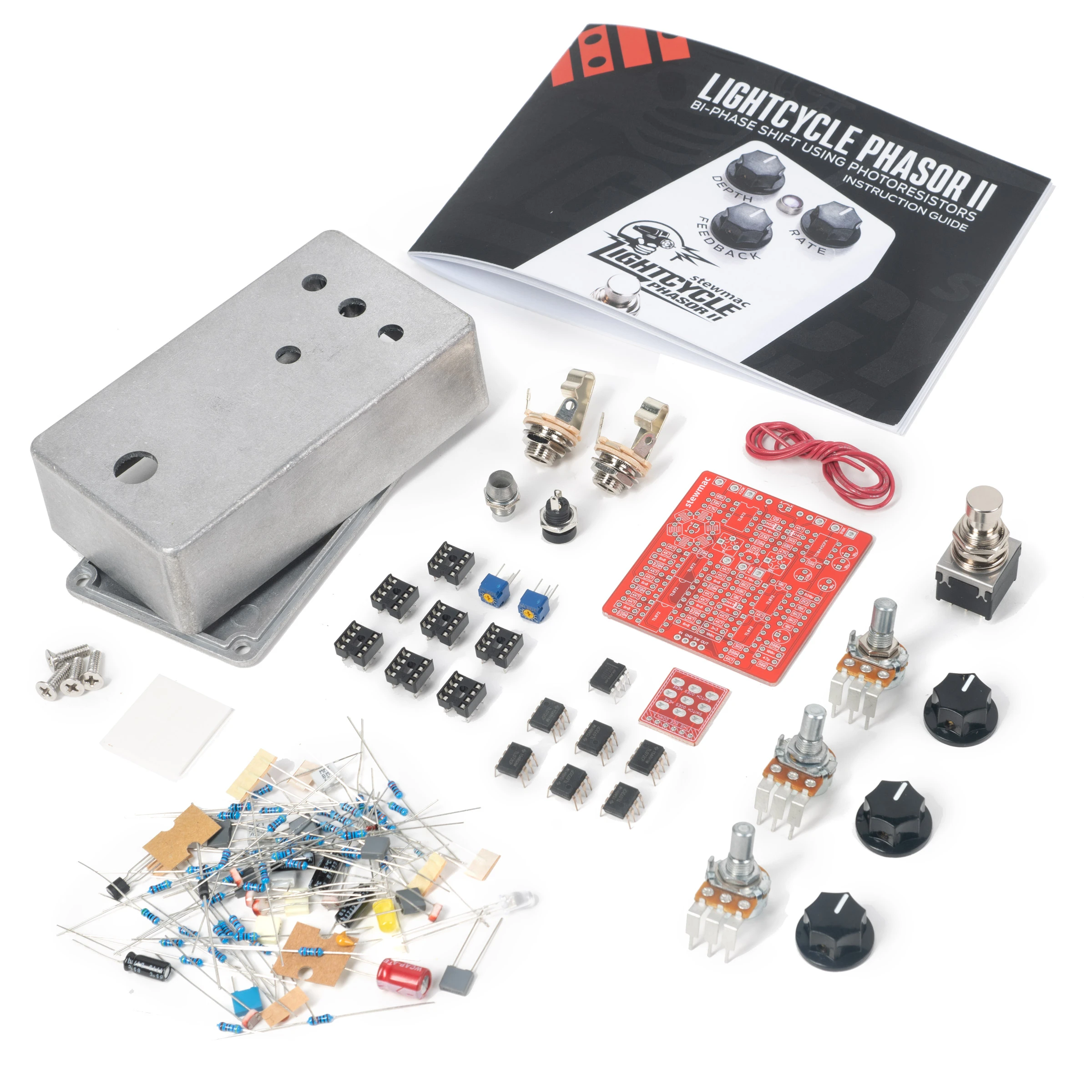 StewMac Lightcycle Phasor II Pedal Kit - StewMac 5 StewMac Lightcycle Phasor II Pedal Kit - StewMac - Image 5