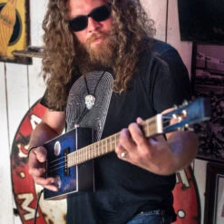 Cigar Box Guitar Kit - StewMac -Luthier Tools Shop m007232 5 wren with blue cbg 3000