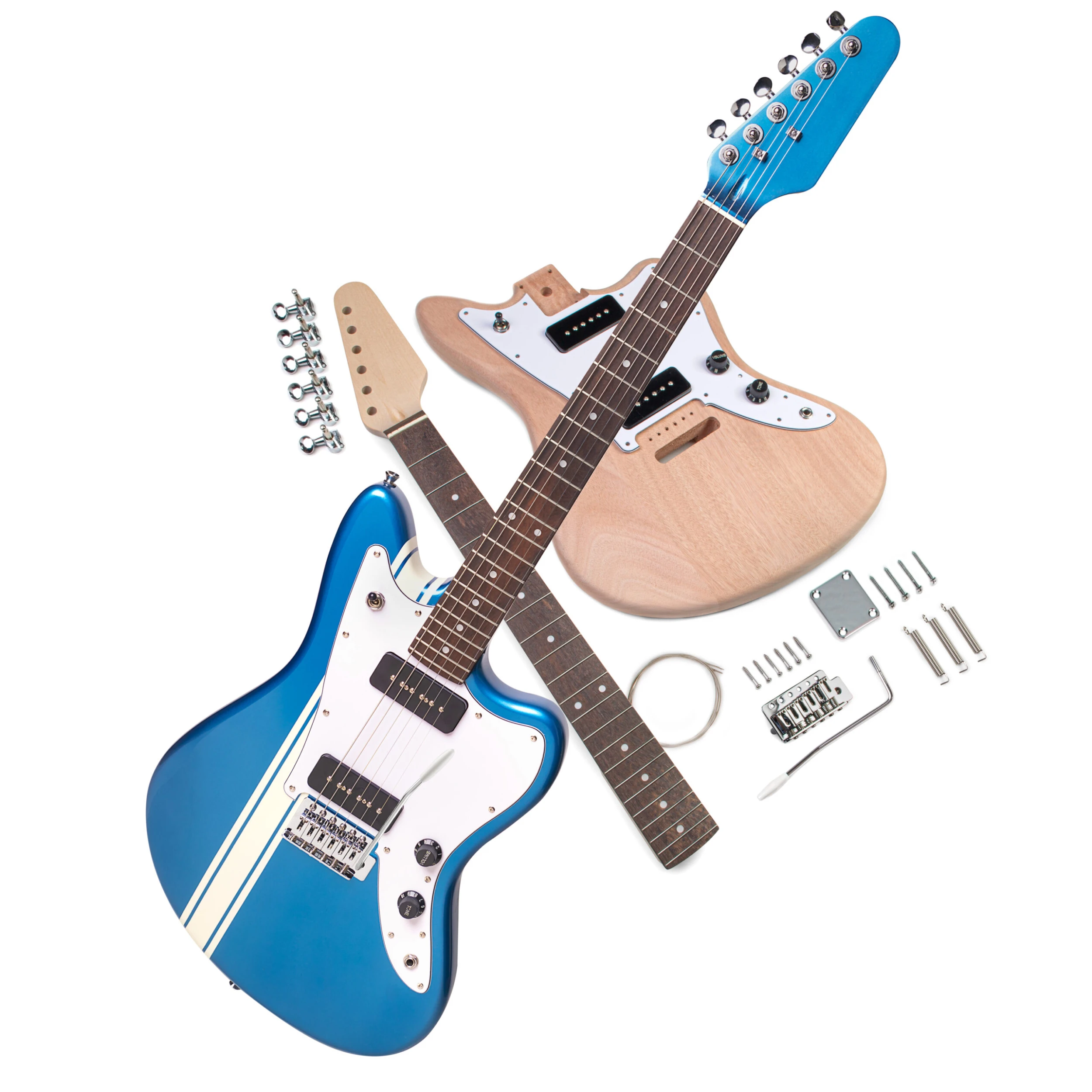 Offset Trem Electric Guitar Kit - StewMac 1 Offset Trem Electric Guitar Kit - StewMac