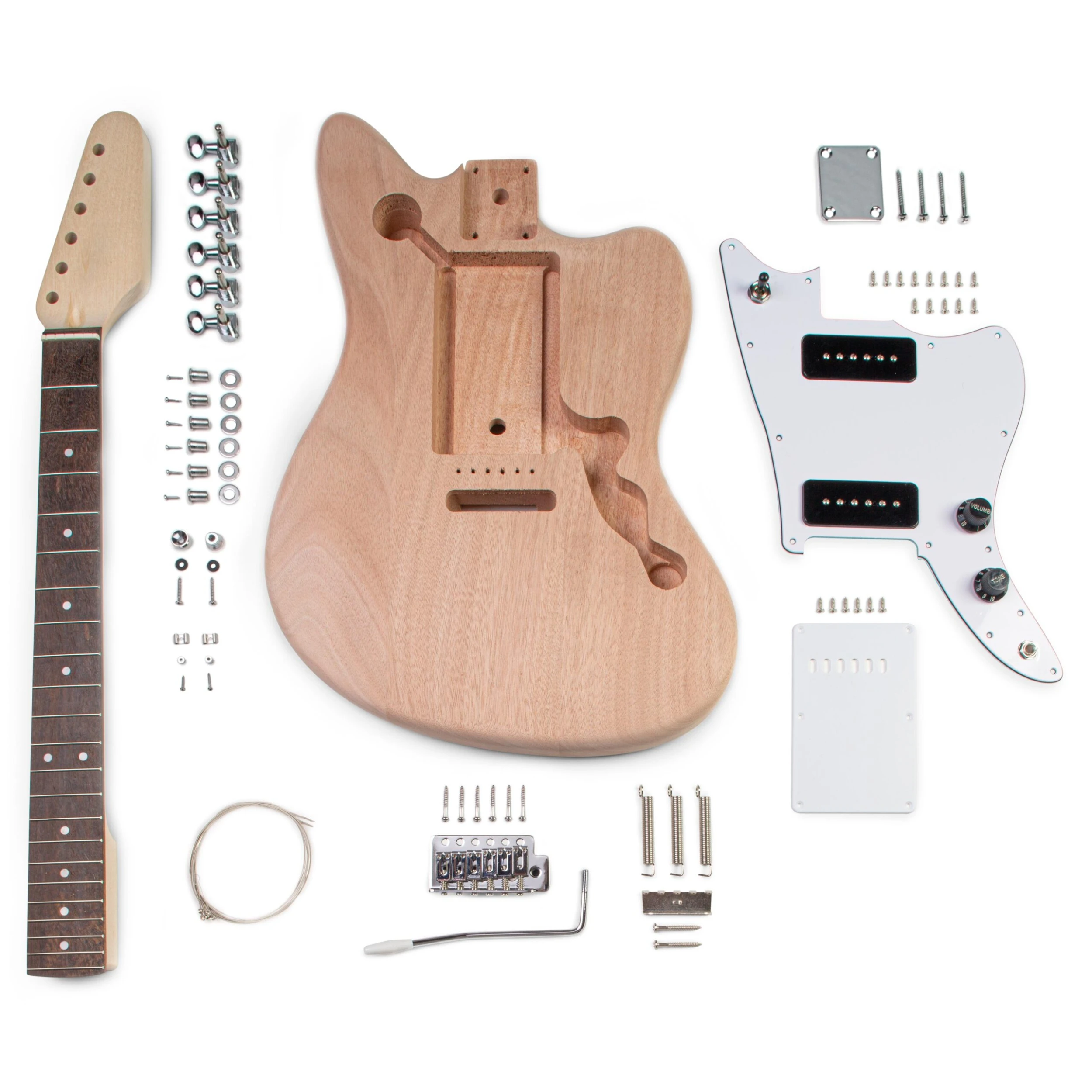 Offset Trem Electric Guitar Kit - StewMac 2 Offset Trem Electric Guitar Kit - StewMac - Image 2