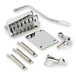 Offset Trem Electric Guitar Kit - StewMac 9 Offset Trem Electric Guitar Kit - StewMac -Luthier Tools Shop m008118 4 metal details on white so